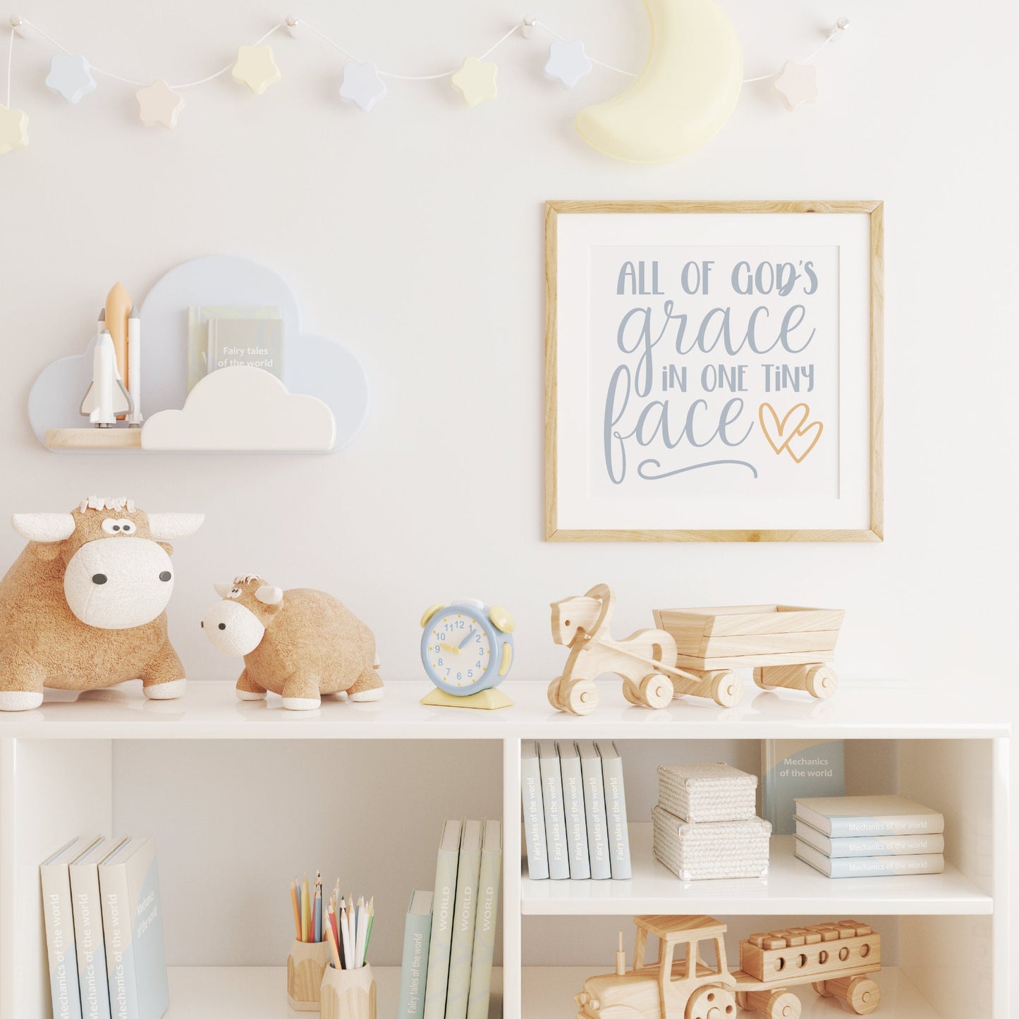 All of God's Grace In One Tiny Face SVG