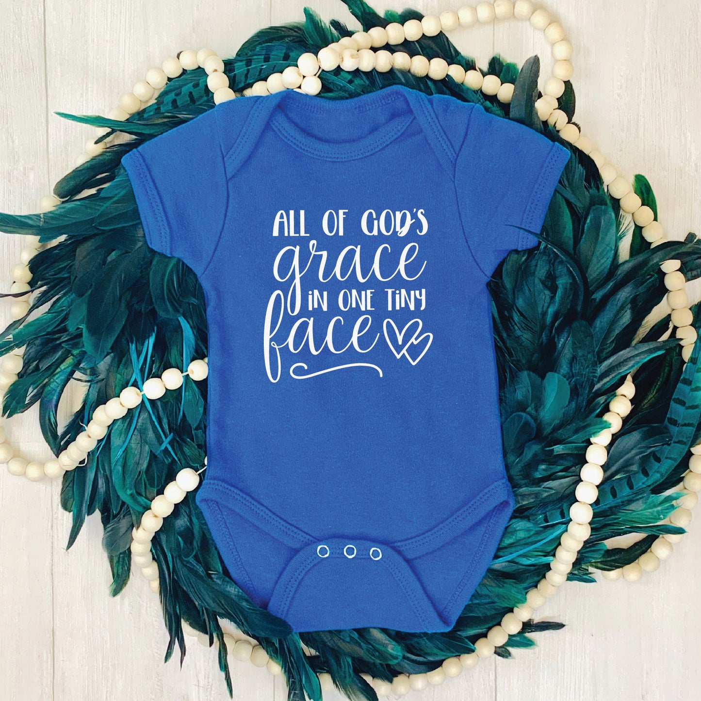 All of God's Grace In One Tiny Face SVG