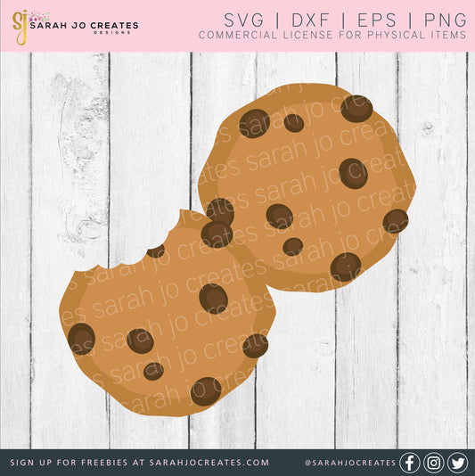 Chocolate Chip Cookies SVG