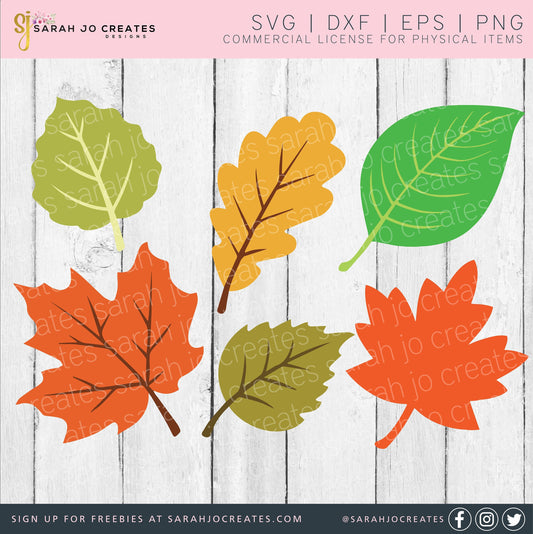 Fall Leaves SVG