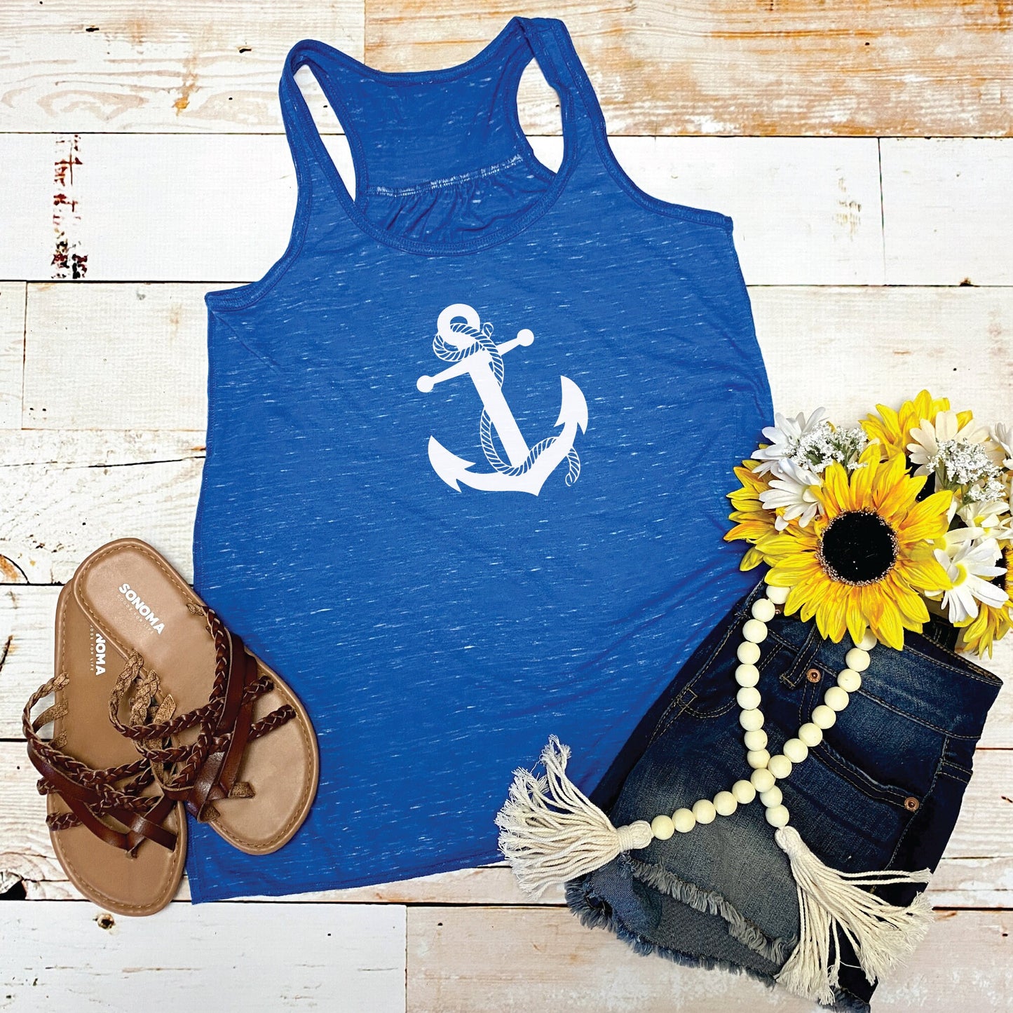 Anchor With Rope SVG
