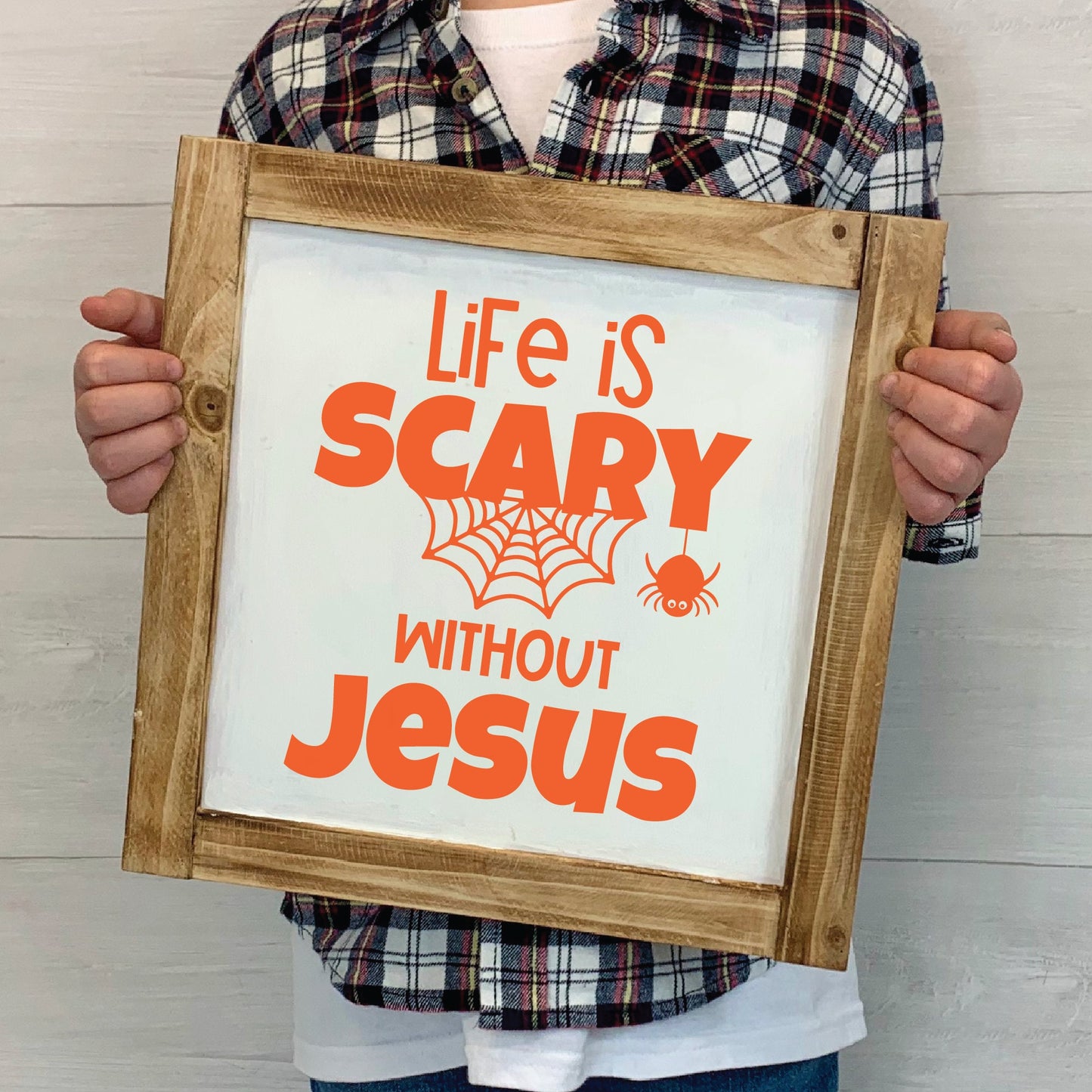 Life Is Scary Without Jesus Svg