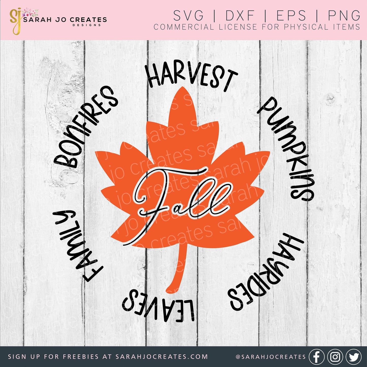 Fall Things SVG