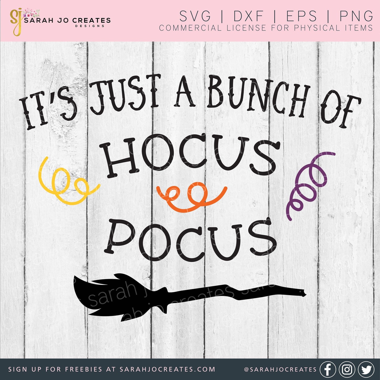 It's Just A Bunch Of Hocus Pocus SVG