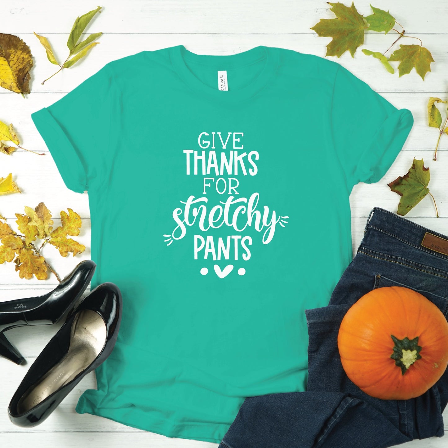 Give Thanks For Stretchy Pants Svg