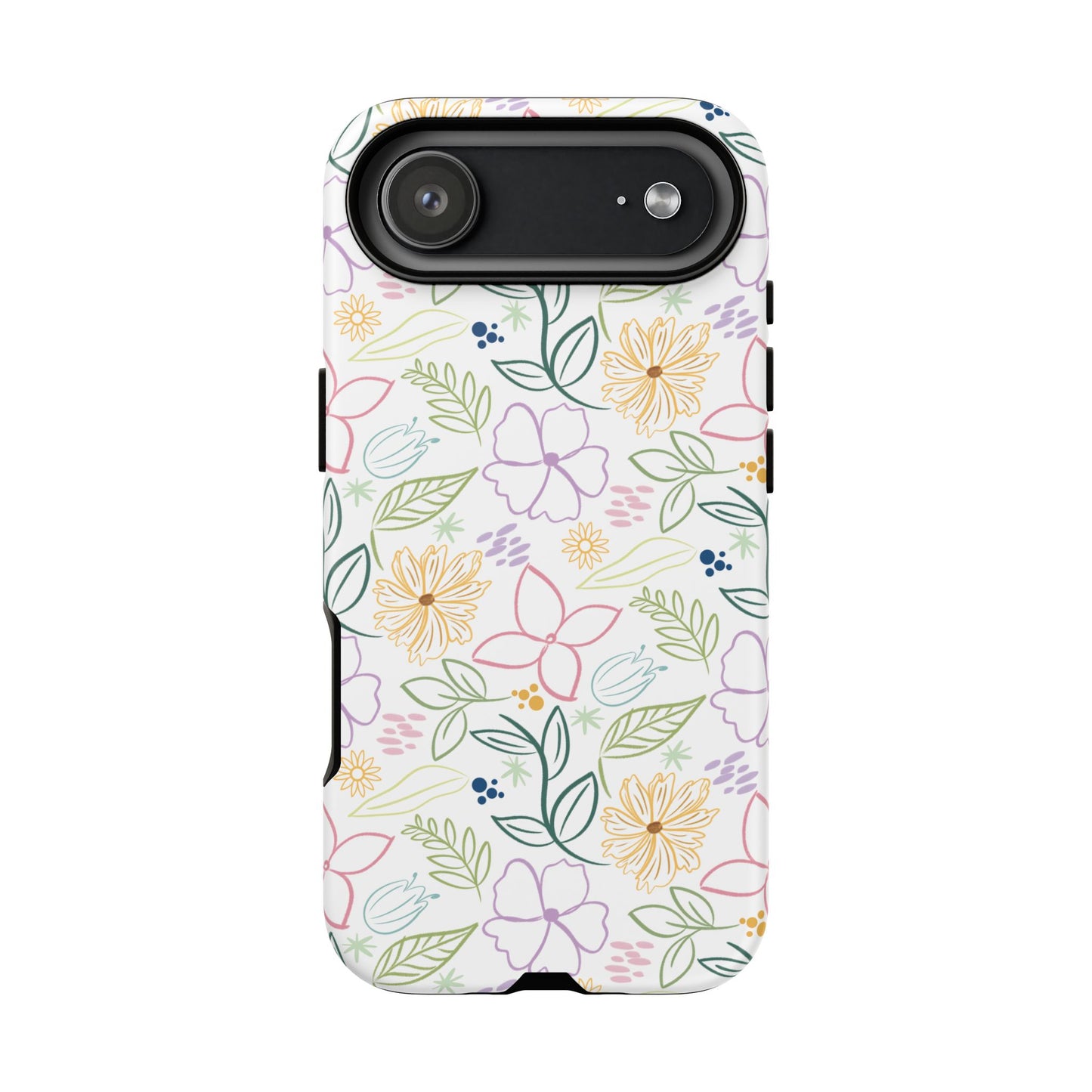 Pastel Floral Pattern Tough Case | Phone Protection, Spring Flowers