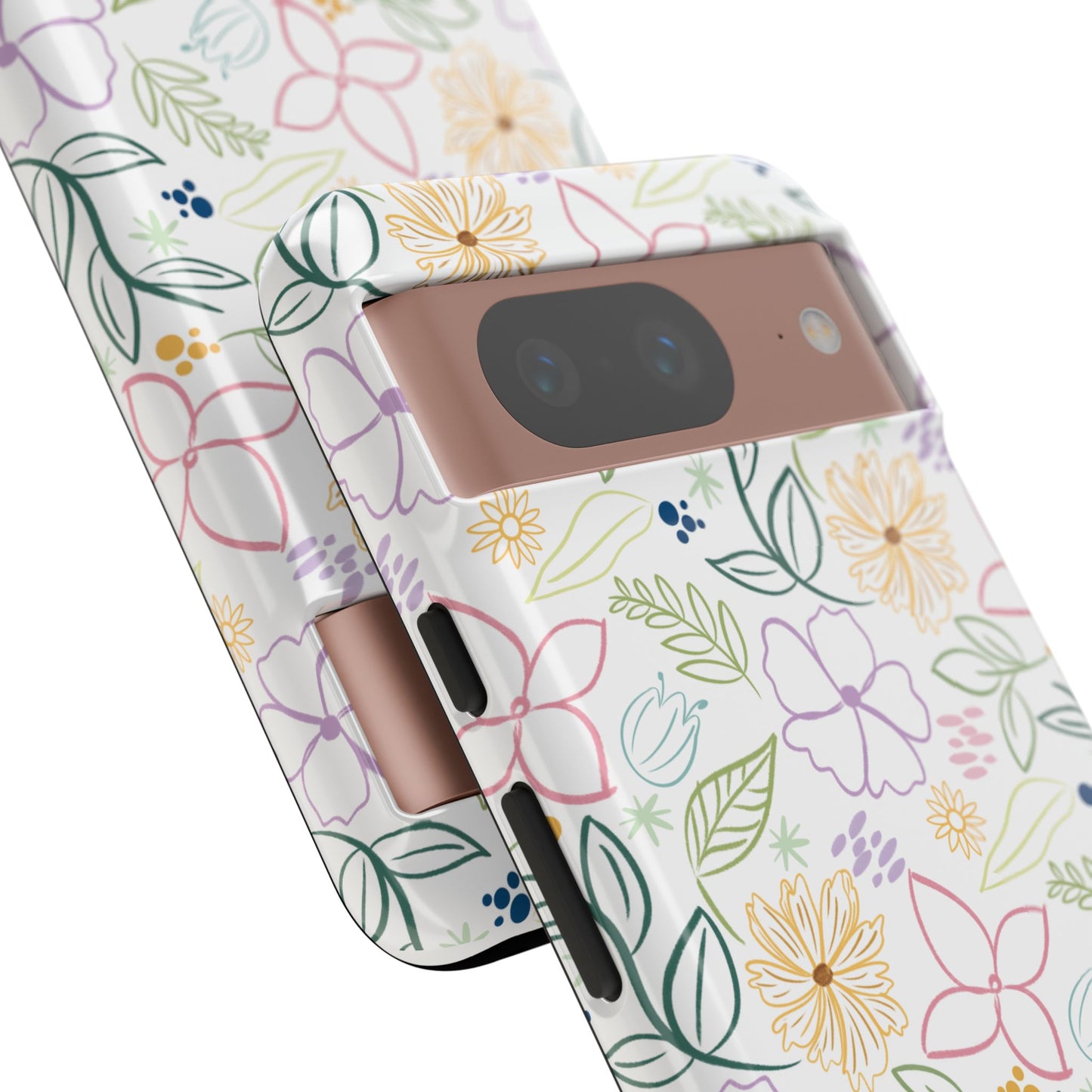 Pastel Floral Pattern Tough Case | Phone Protection, Spring Flowers