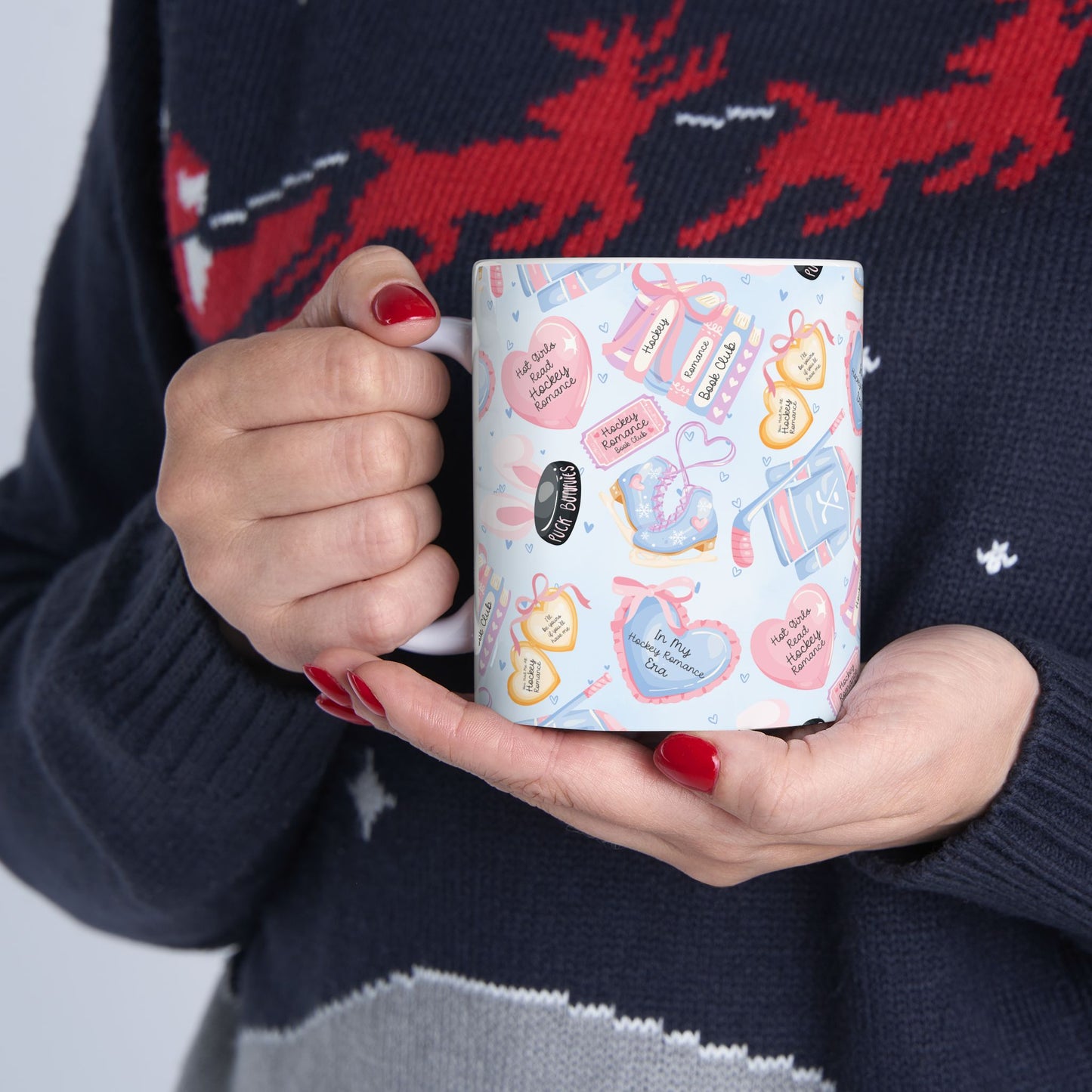 Hockey Romance Book Mug | Ceramic Mug 11oz 15oz