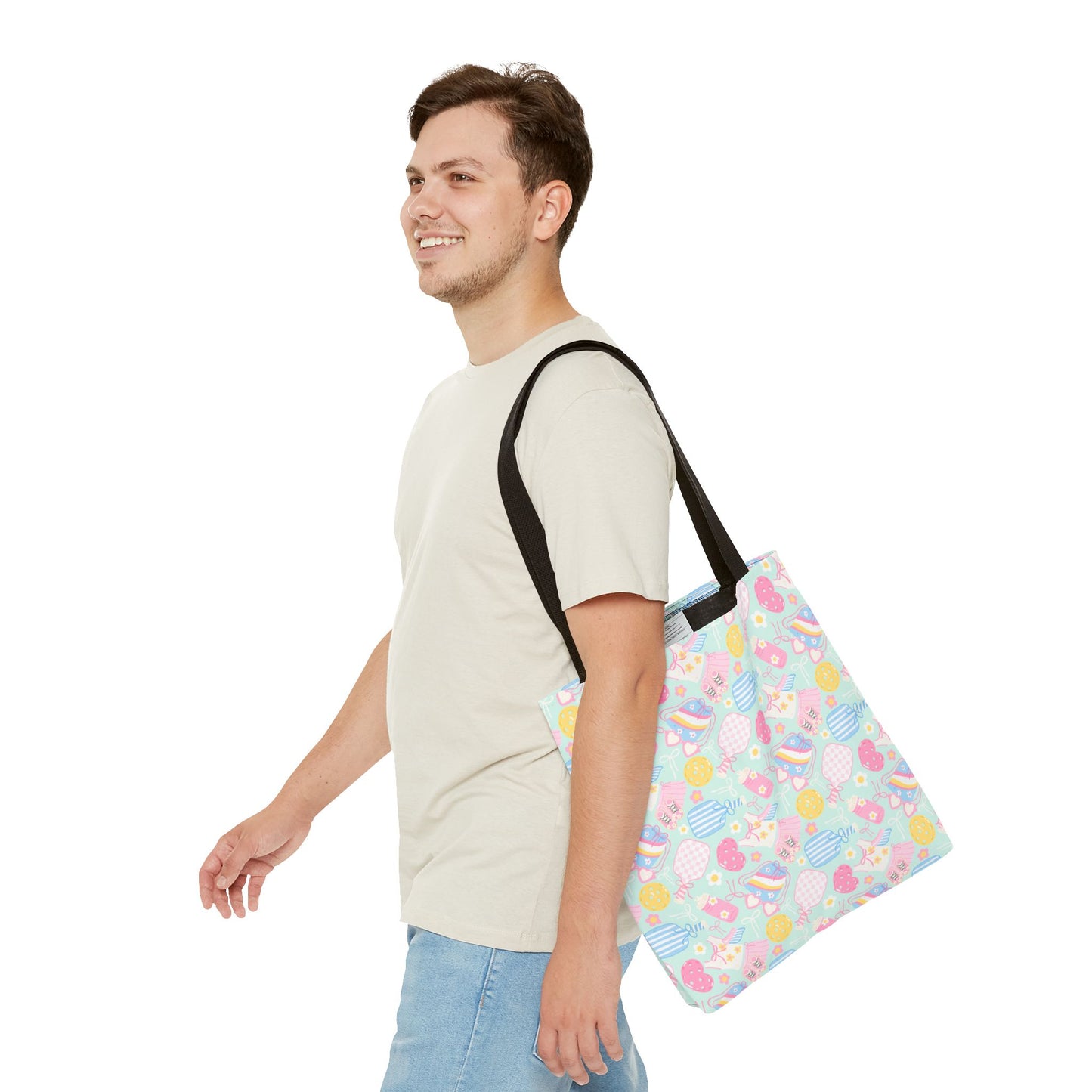 Cute Mint Pickleball Tote Bag — Pickleball Player Beach & Gear Tote