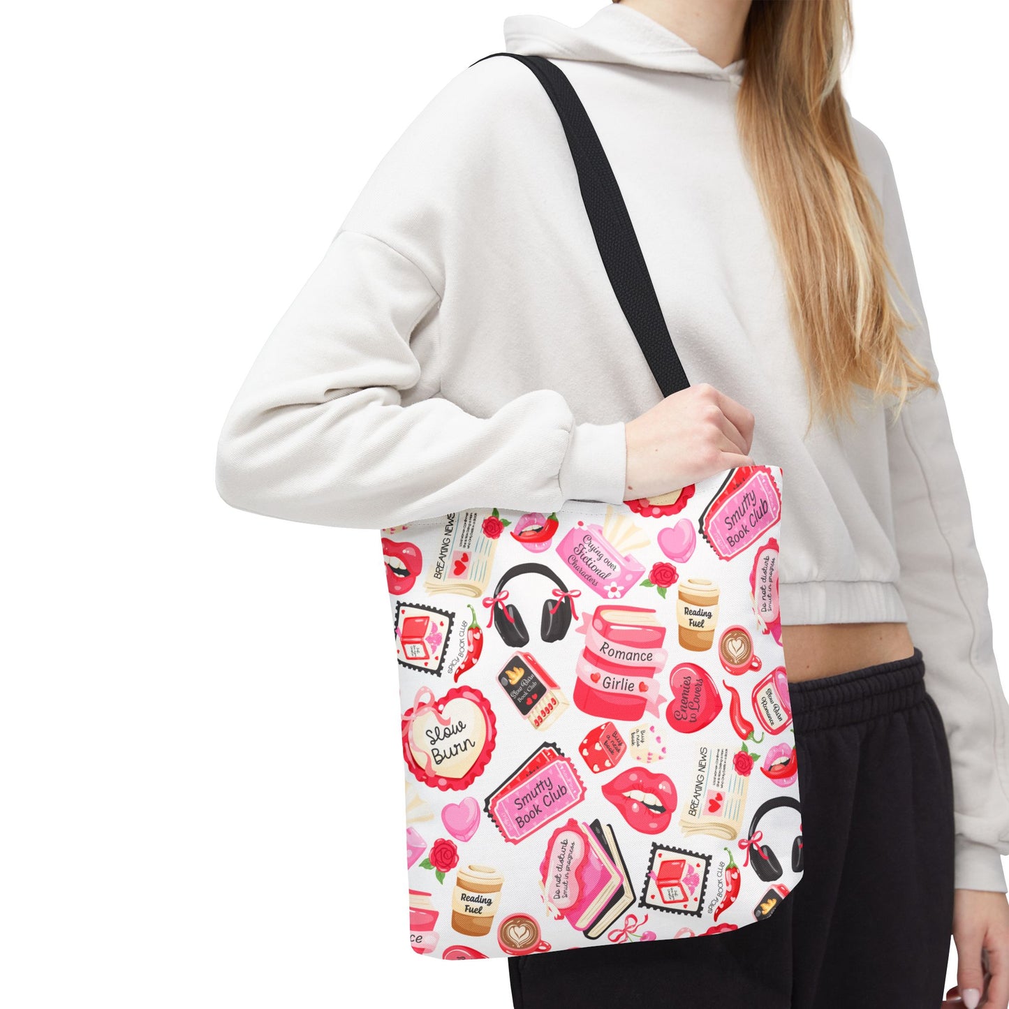 Slow Burn Romance Tote Bag | All Over Print