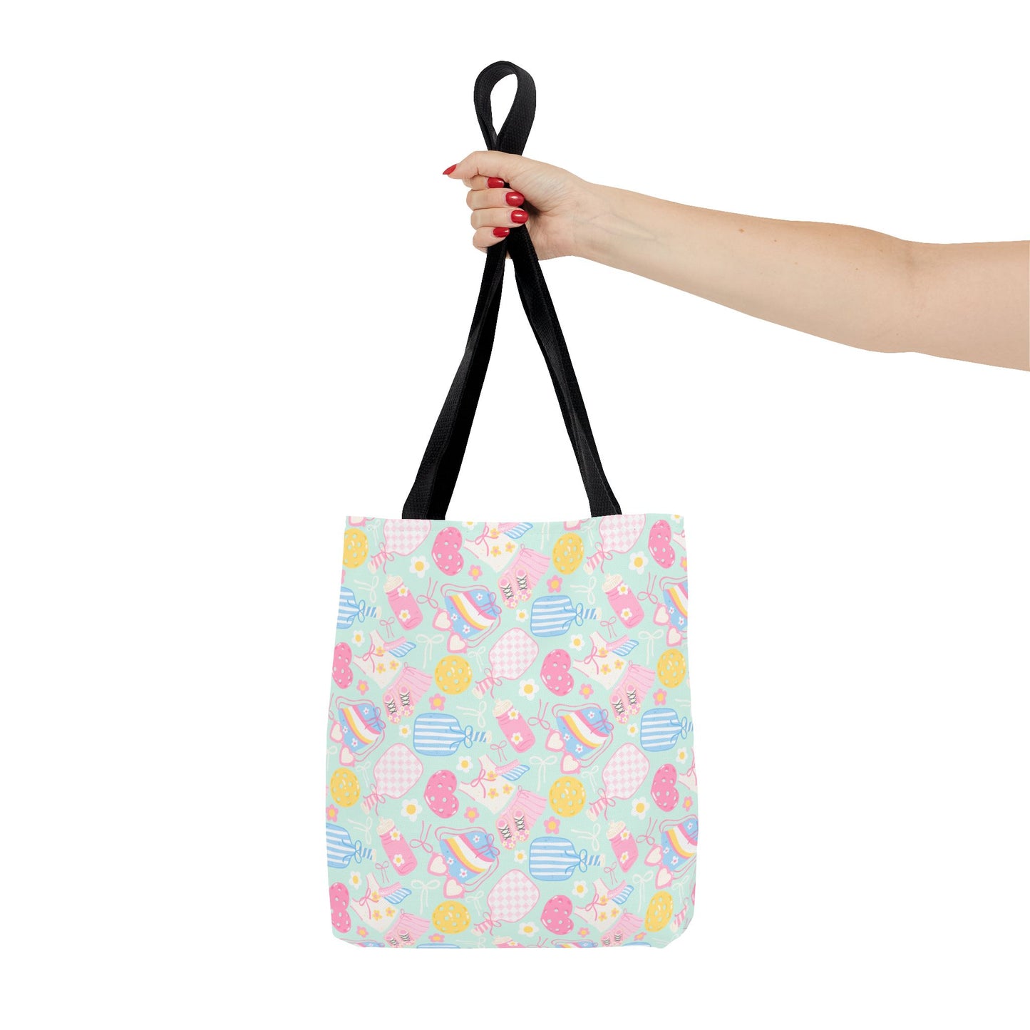 Cute Mint Pickleball Tote Bag — Pickleball Player Beach & Gear Tote