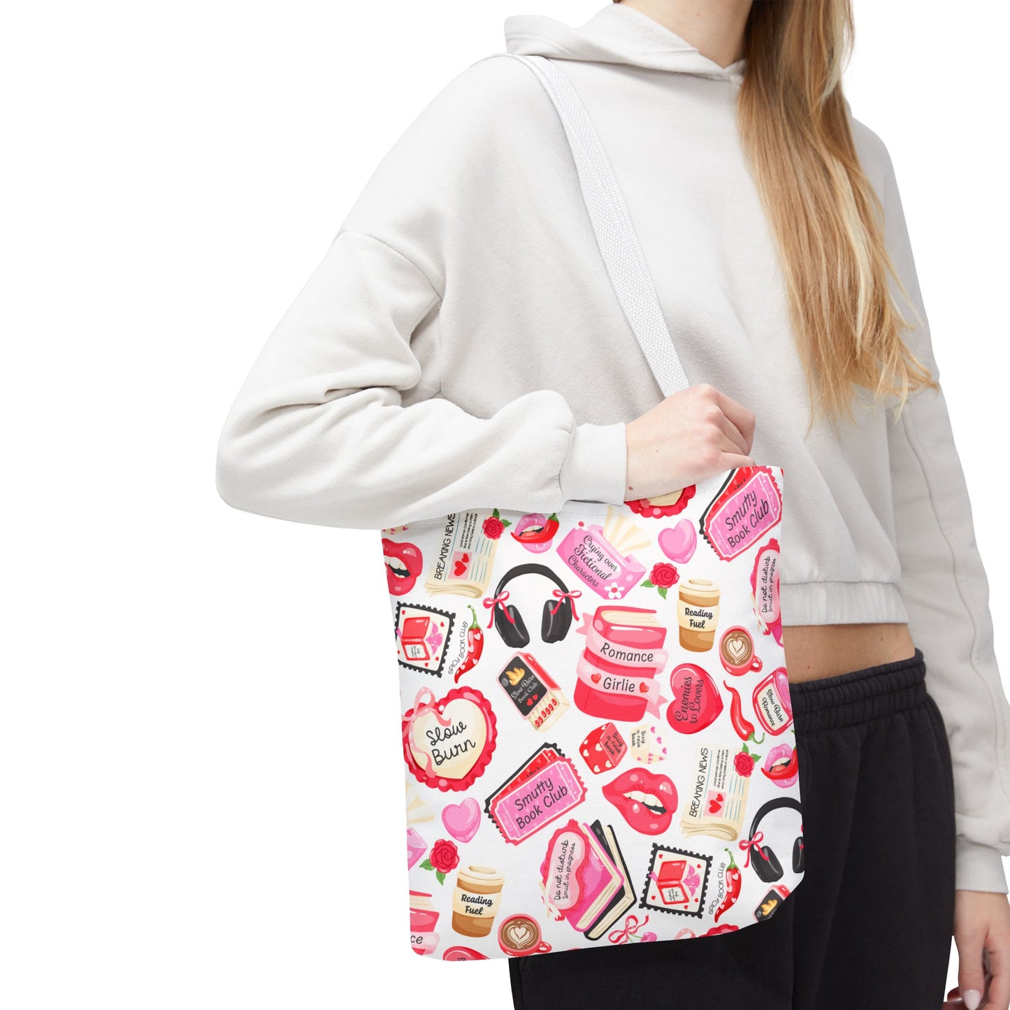 Slow Burn Romance Tote Bag | All Over Print
