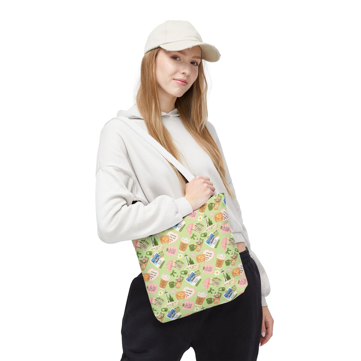 Seattle Coffee Tote Bag | Coffee Seattle Print