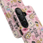 Where You Lead "Tough Cases" Phone Case — Pink Gilmore Girls Tribute