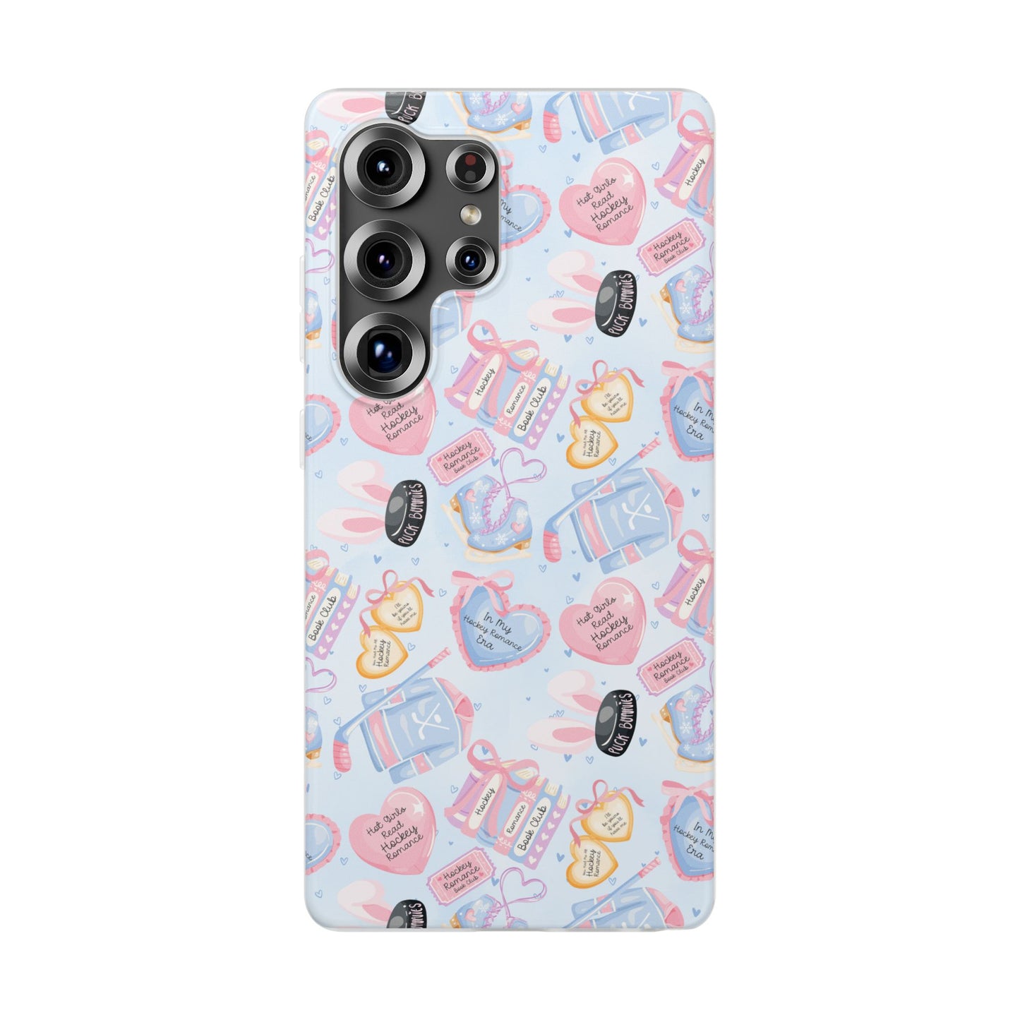 Hockey Romance Book Cute Girly Cases | Phone Case, Soft Protective Sleeve
