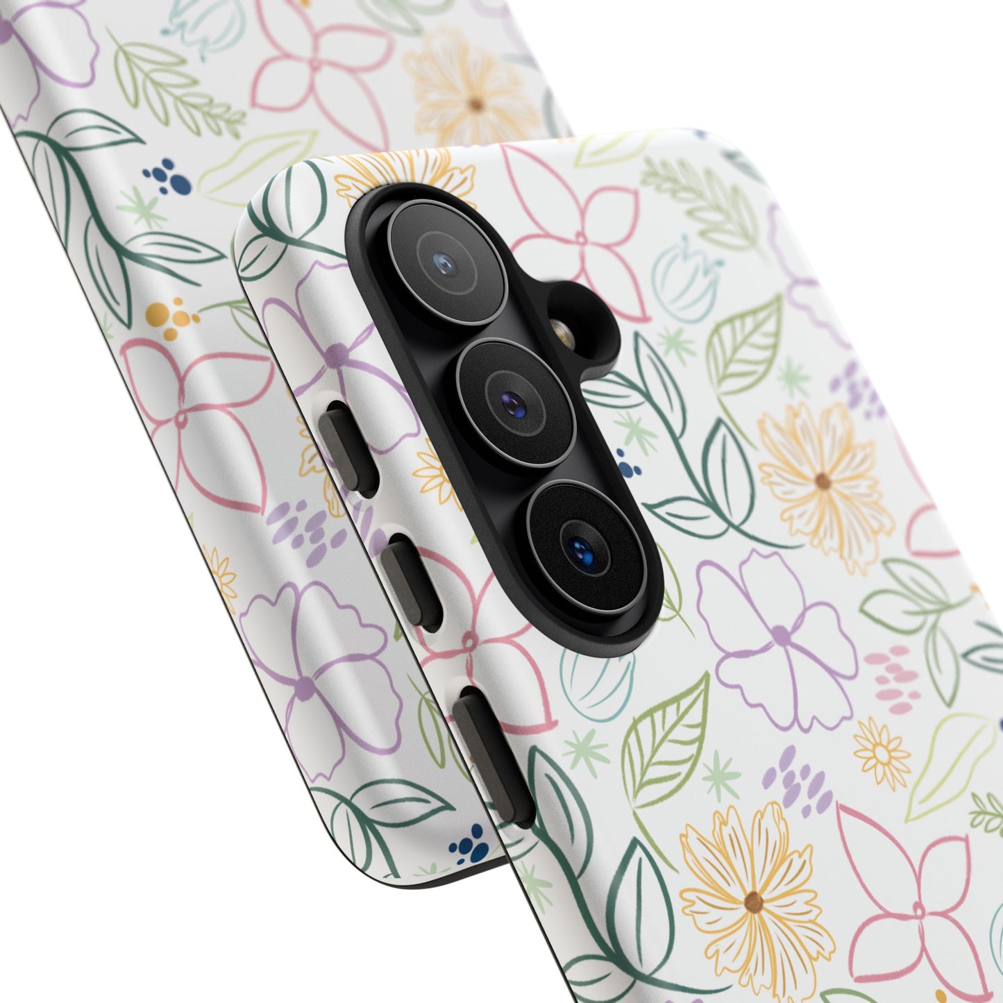 Pastel Floral Pattern Tough Case | Phone Protection, Spring Flowers