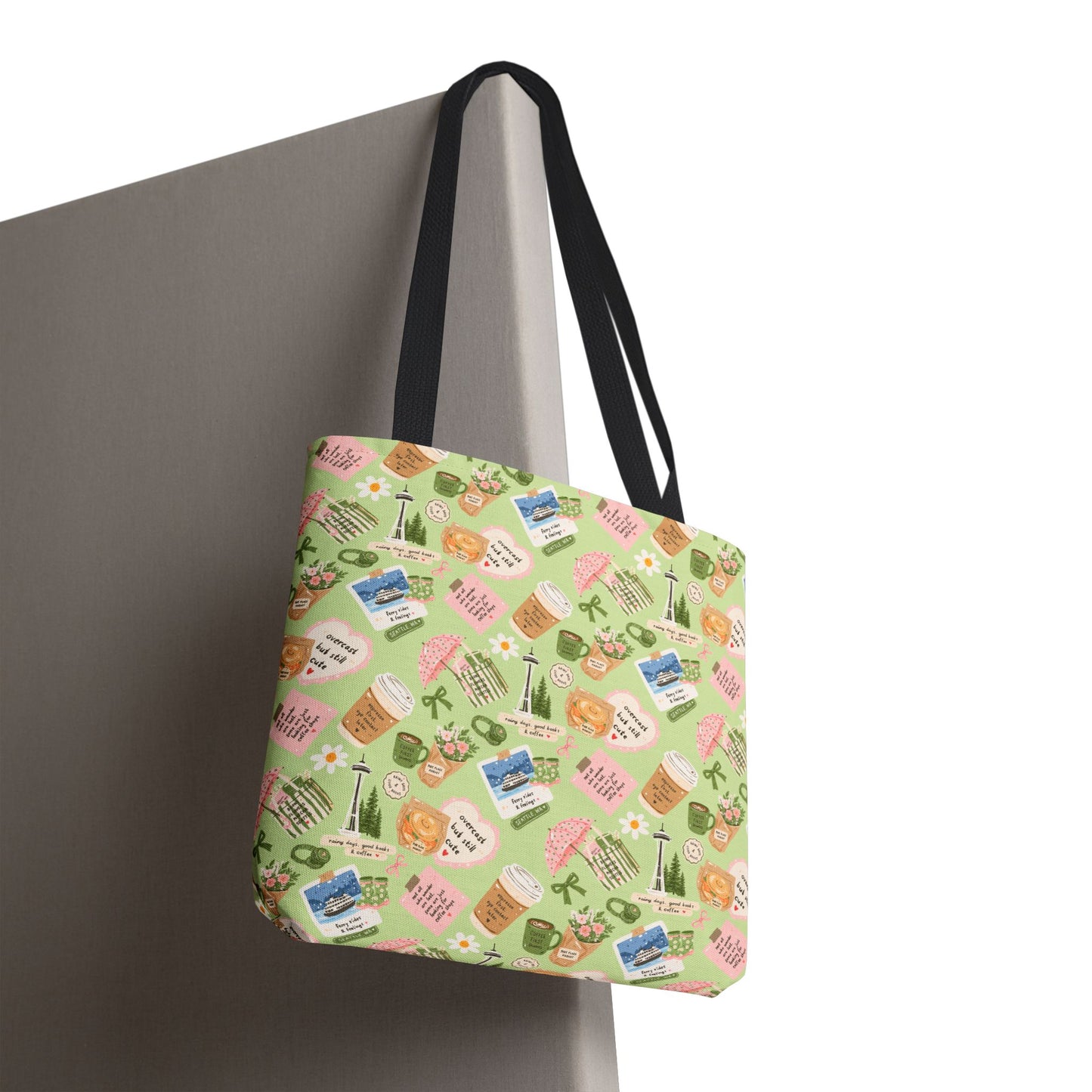 Seattle Coffee Tote Bag | Coffee Seattle Print