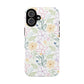 Pastel Floral Pattern Tough Case | Phone Protection, Spring Flowers