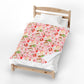 Cowboy Romance Book Velveteen Plush Blanket