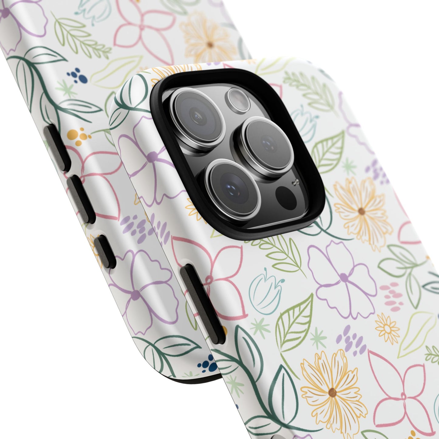 Pastel Floral Pattern Tough Case | Phone Protection, Spring Flowers