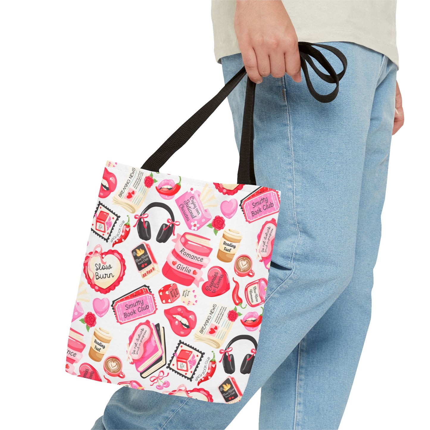 Slow Burn Romance Tote Bag | All Over Print