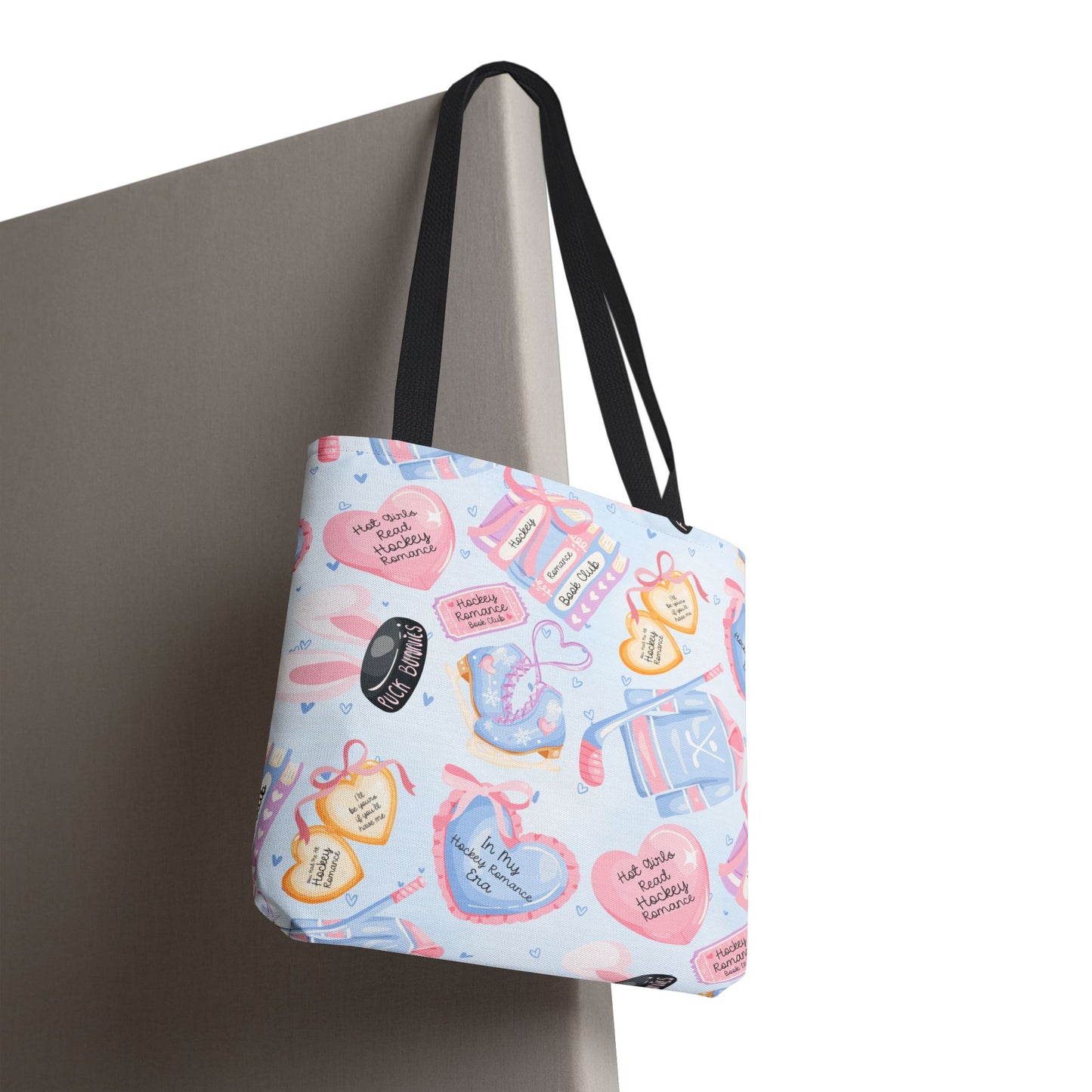 Cute Hockey Romance Tote Bag | Hockey Romance Books