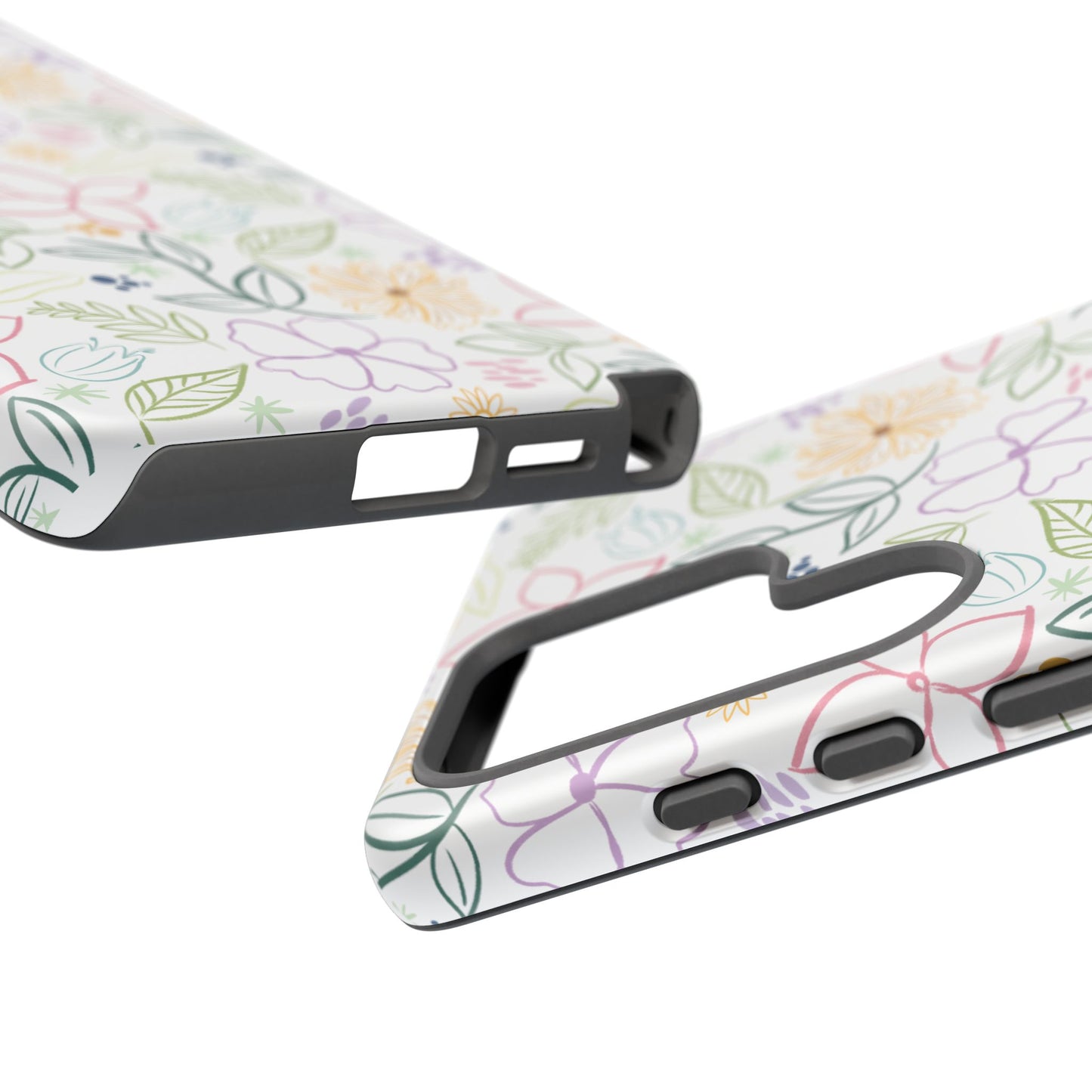 Pastel Floral Pattern Tough Case | Phone Protection, Spring Flowers