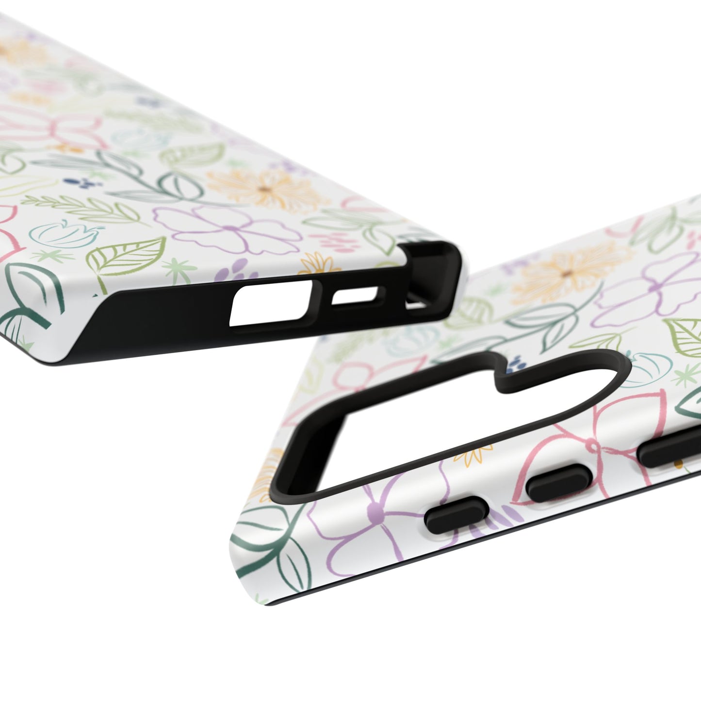 Pastel Floral Pattern Tough Case | Phone Protection, Spring Flowers