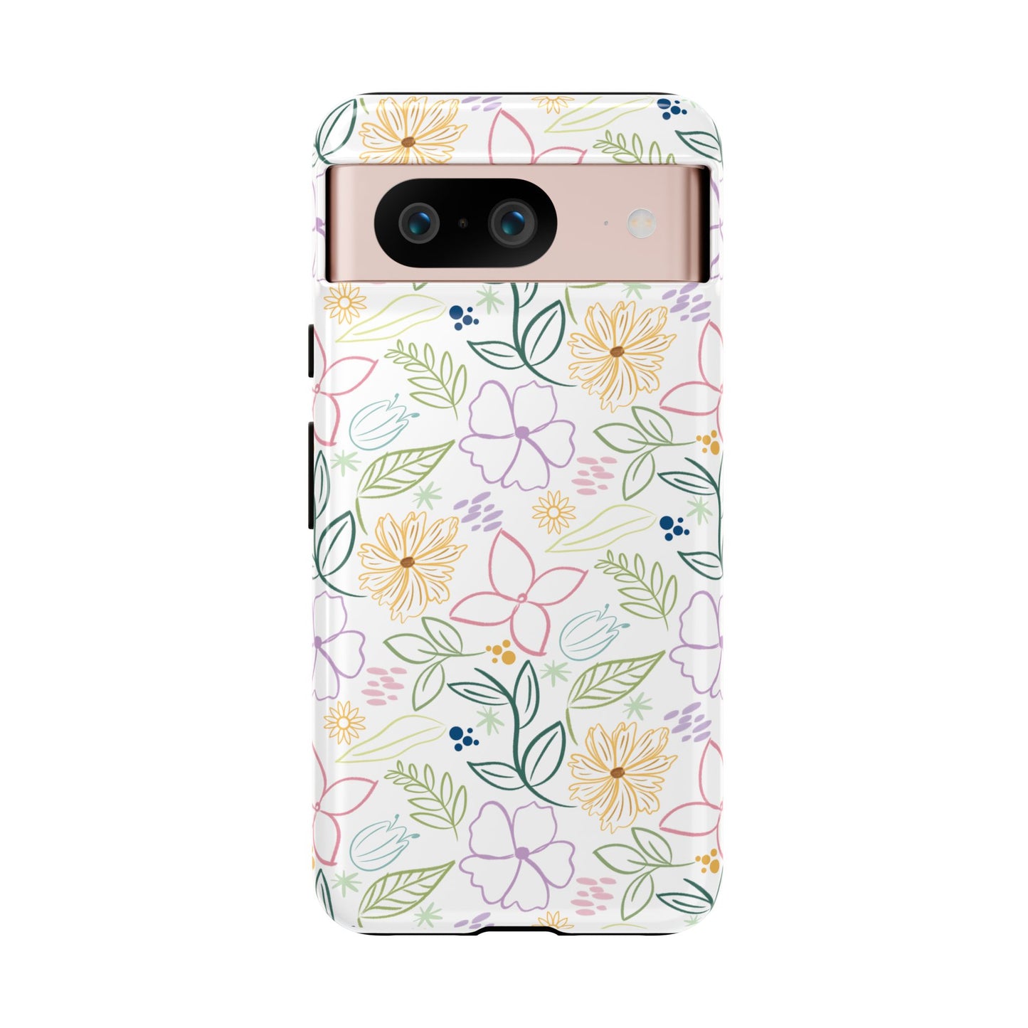 Pastel Floral Pattern Tough Case | Phone Protection, Spring Flowers