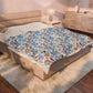 Coffee and Pastries Pattern Velveteen Plush Blanket | Stars Hollow Gilmore Girls Inspired
