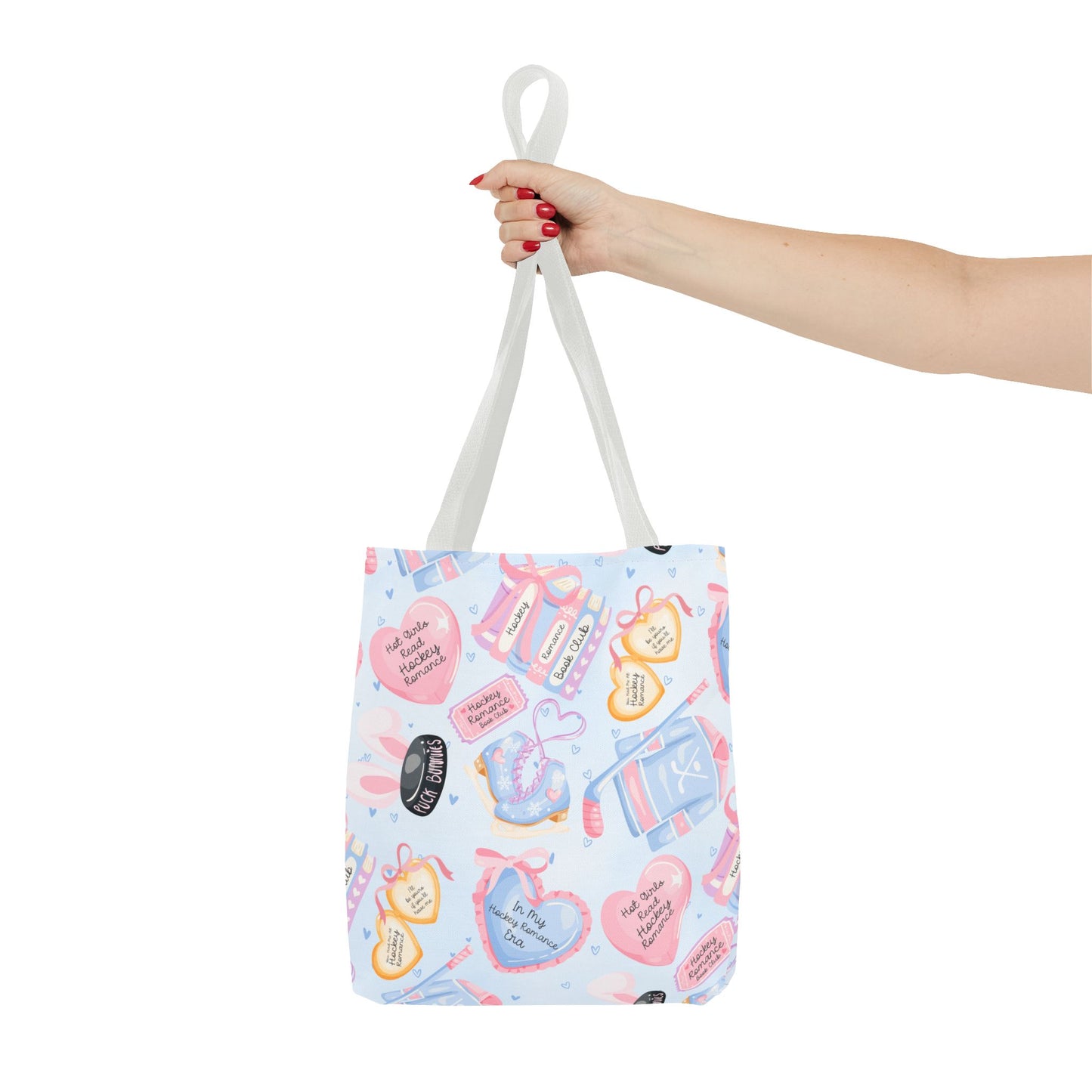 Cute Hockey Romance Tote Bag | Hockey Romance Books