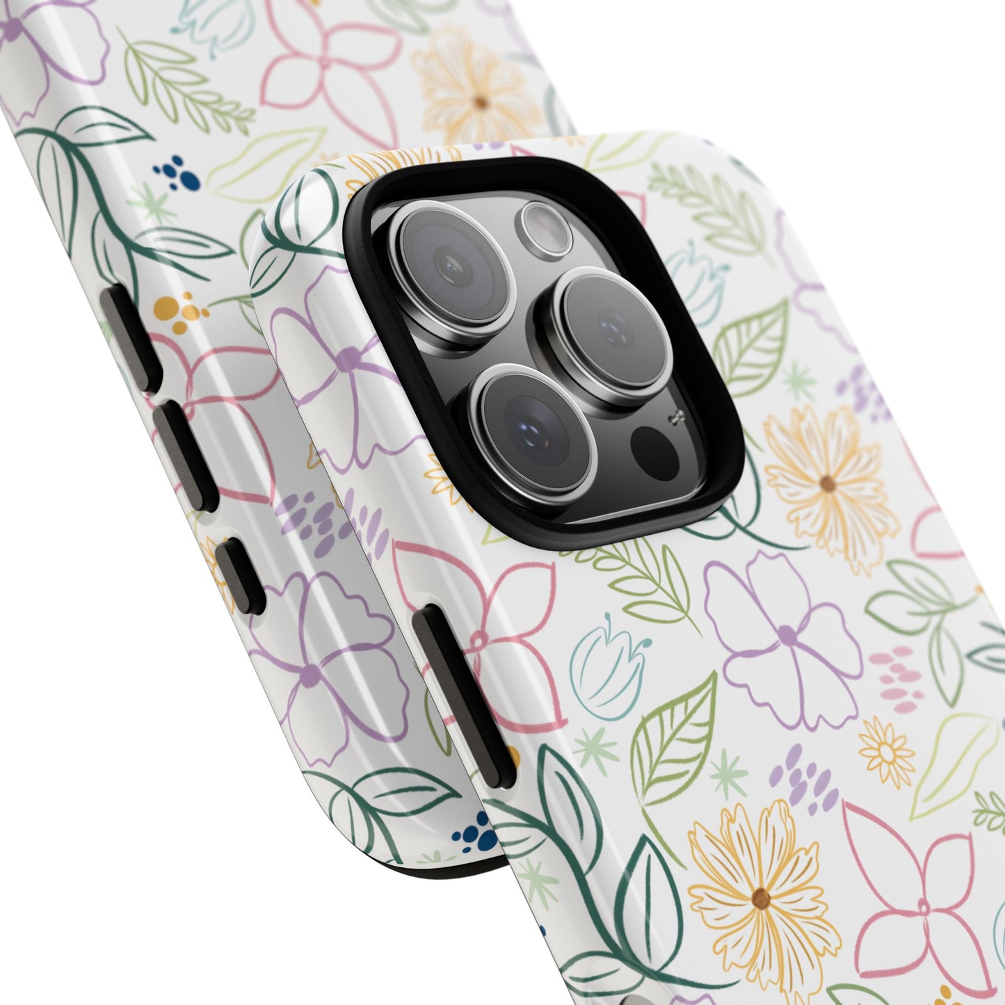 Pastel Floral Pattern Tough Case | Phone Protection, Spring Flowers