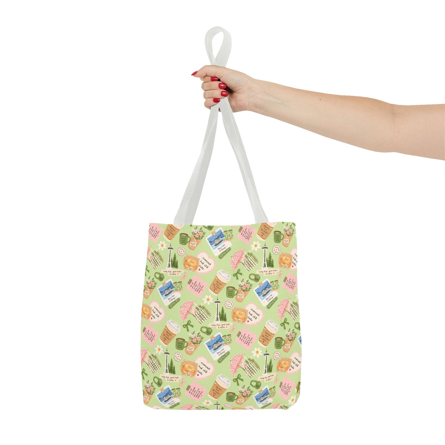 Seattle Coffee Tote Bag | Coffee Seattle Print