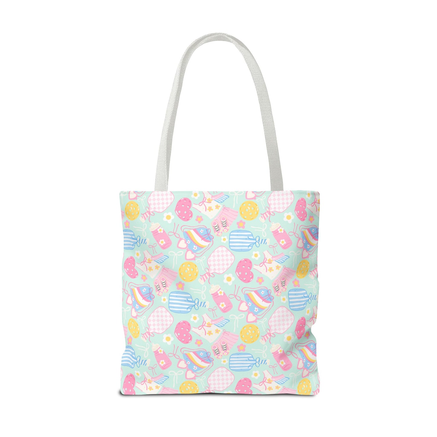 Cute Mint Pickleball Tote Bag — Pickleball Player Beach & Gear Tote