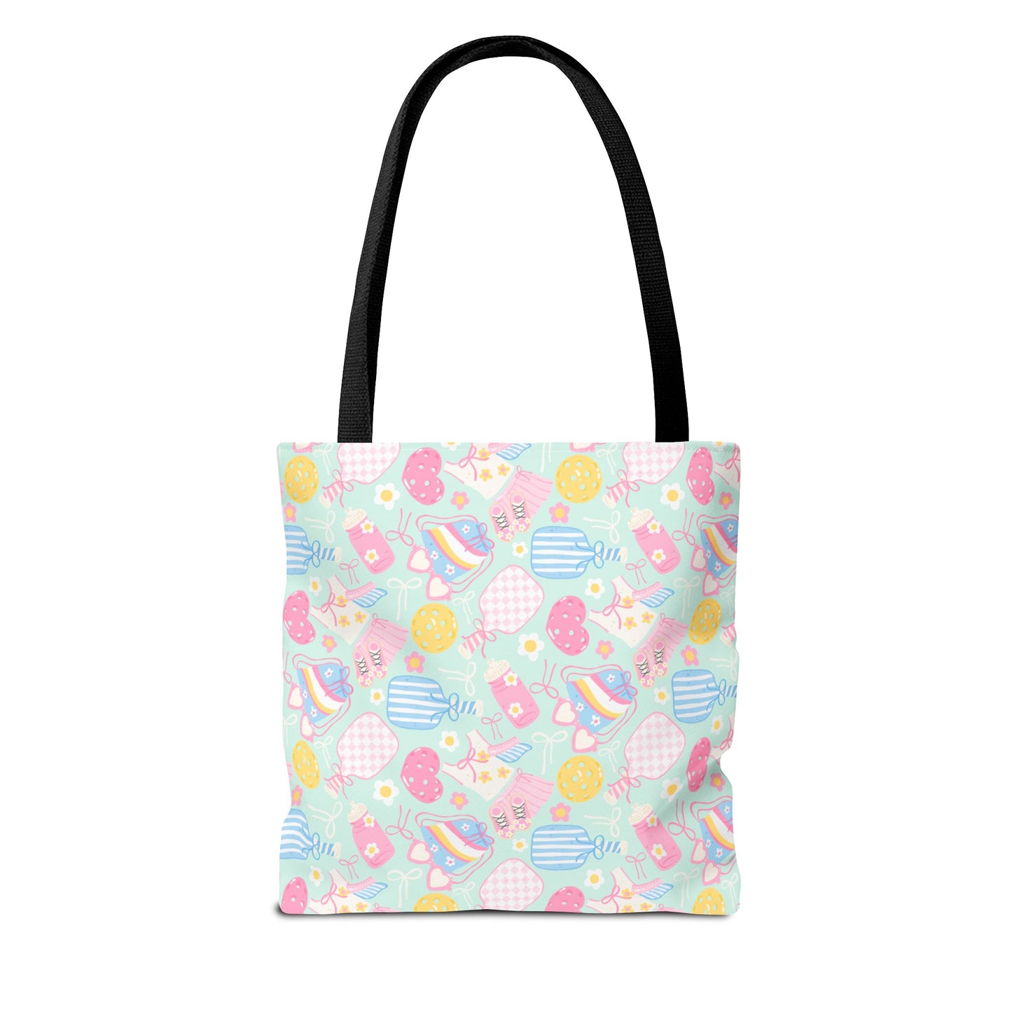 Cute Mint Pickleball Tote Bag — Pickleball Player Beach & Gear Tote