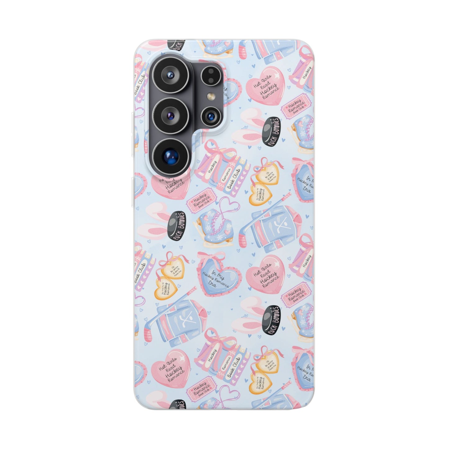 Hockey Romance Book Cute Girly Cases | Phone Case, Soft Protective Sleeve