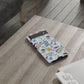 Where You Lead Pattern phone case | Cozy books coffee Stars Hollow Inspired