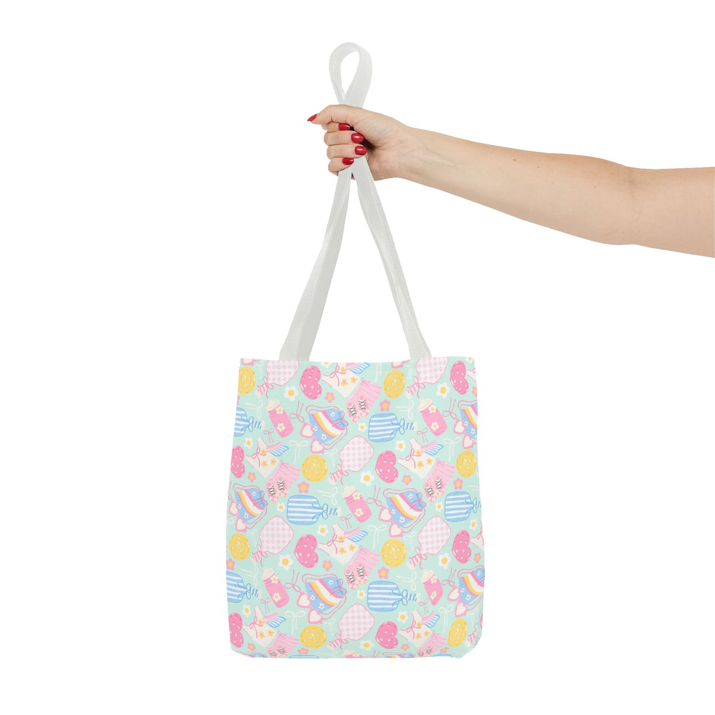 Cute Mint Pickleball Tote Bag — Pickleball Player Beach & Gear Tote