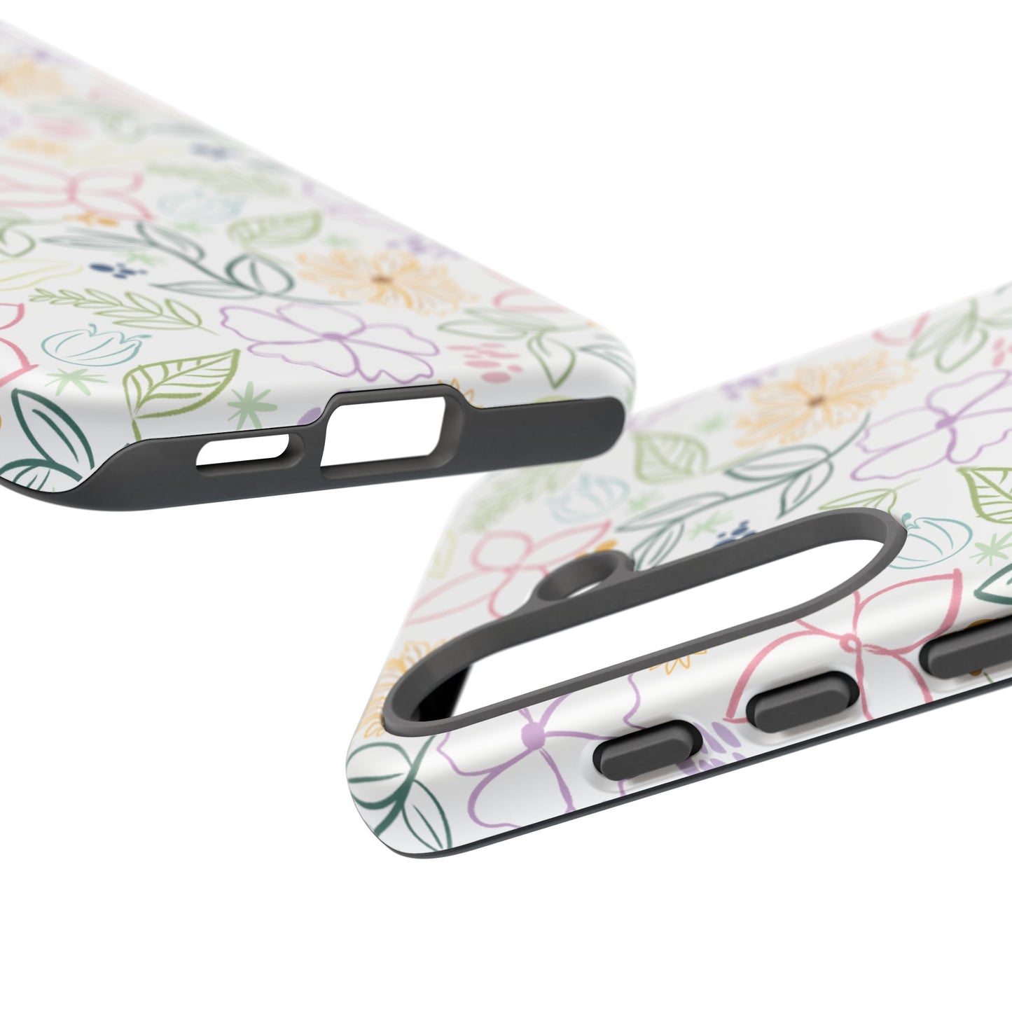 Pastel Floral Pattern Tough Case | Phone Protection, Spring Flowers