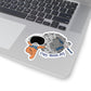 Copy Moon Joy Astronaut and Moon Illustration Kiss-Cut Stickers | Spacecraft Decal