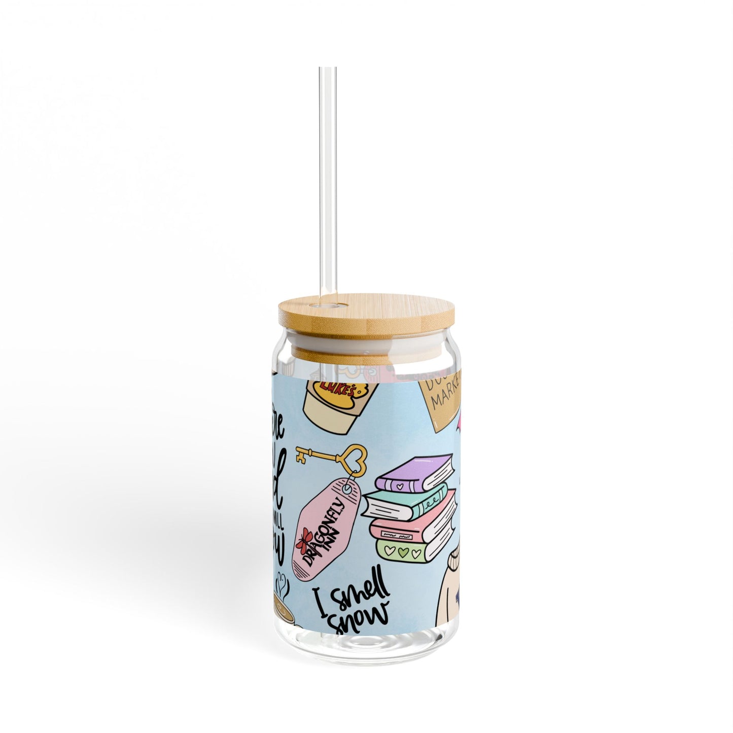 Where You Lead I Will Follow sipper glass | Gilmore Girls inspired 16oz
