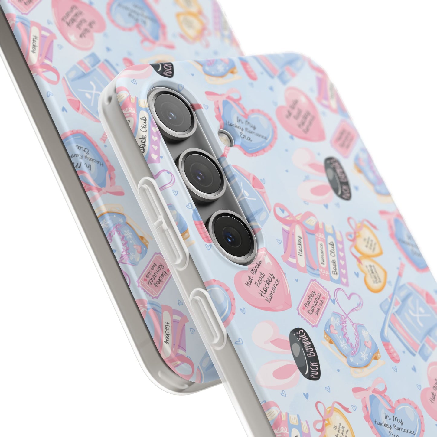 Hockey Romance Book Cute Girly Cases | Phone Case, Soft Protective Sleeve