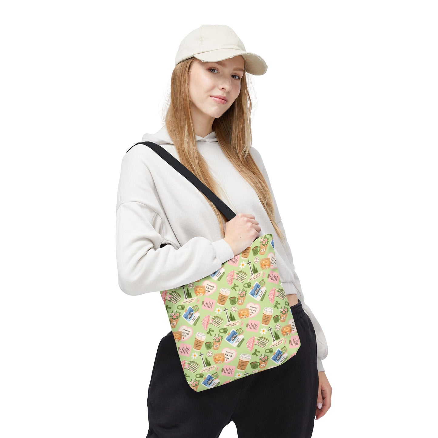 Seattle Coffee Tote Bag | Coffee Seattle Print