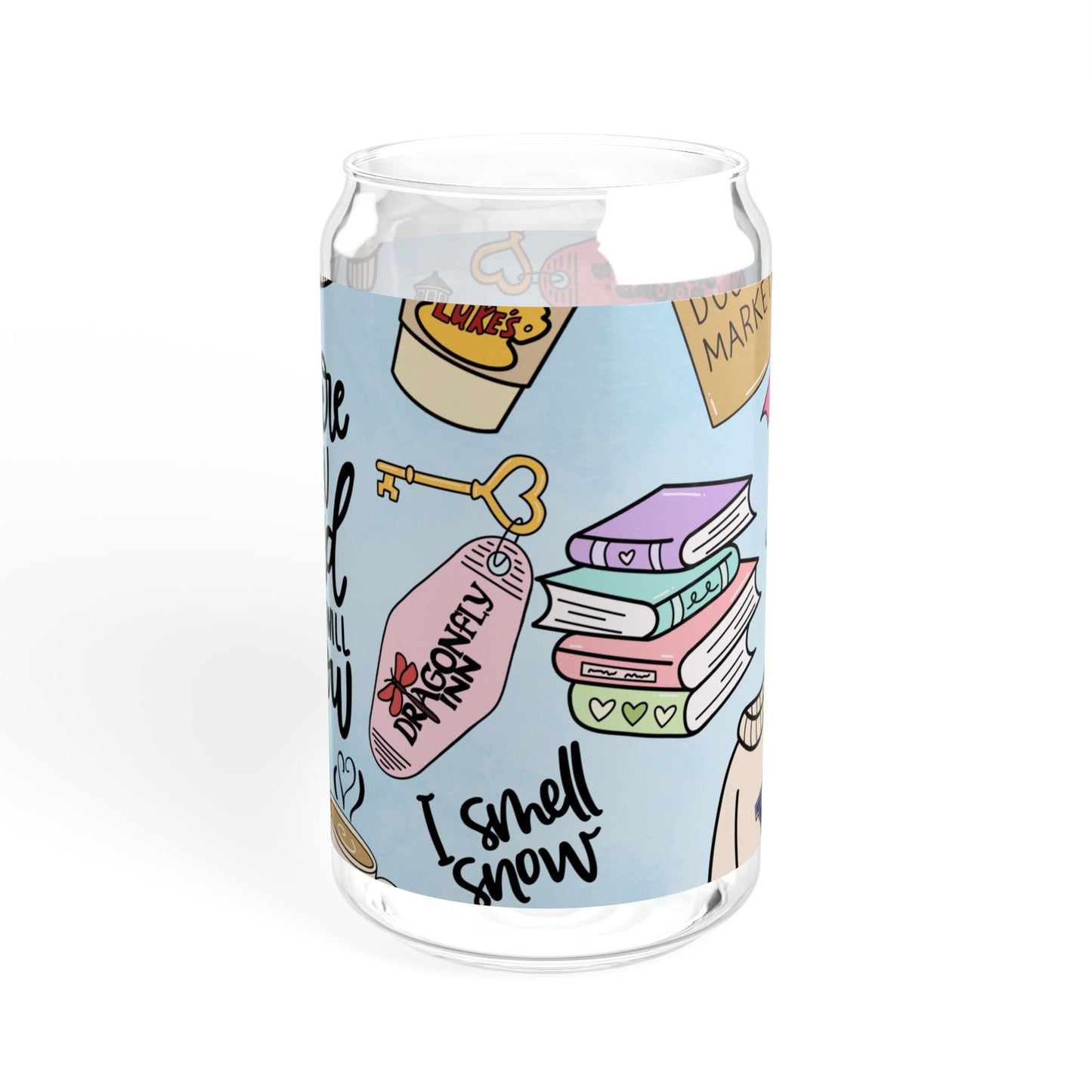 Where You Lead I Will Follow sipper glass | Gilmore Girls inspired 16oz