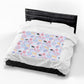 Hockey Romance Book Velveteen Plush Blanket