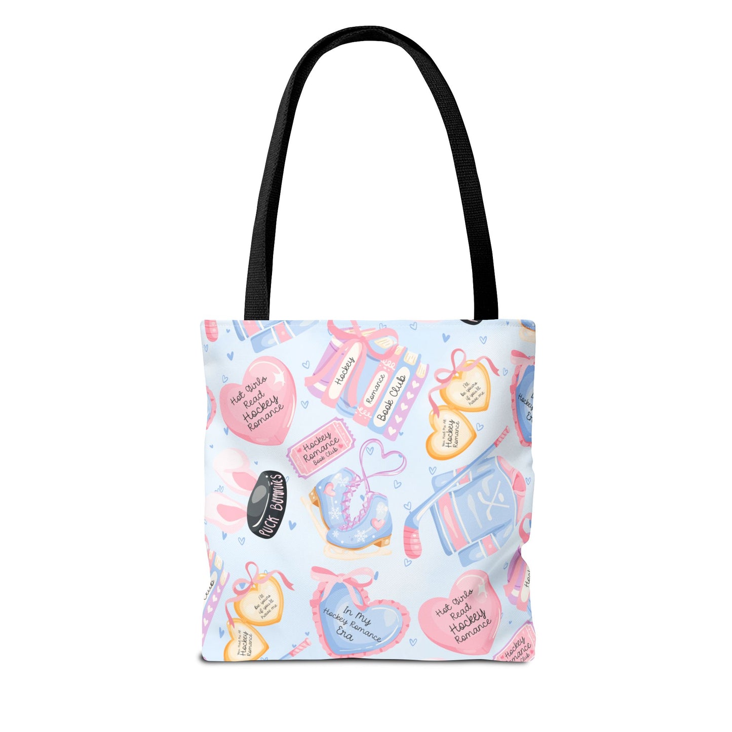Cute Hockey Romance Tote Bag | Hockey Romance Books