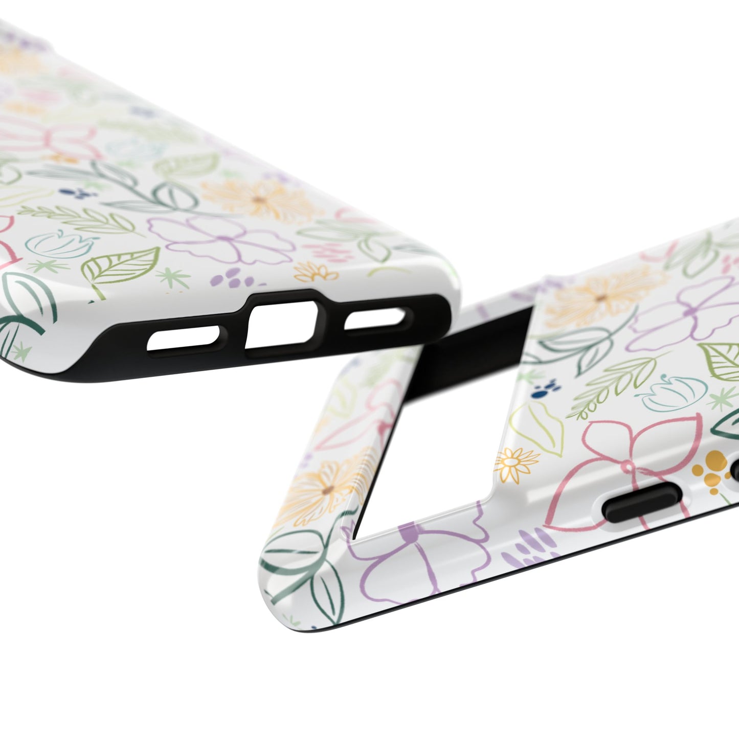 Pastel Floral Pattern Tough Case | Phone Protection, Spring Flowers