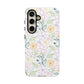 Floral Pastel Phone Case — Delicate Garden Pattern for Samsung & iPhone