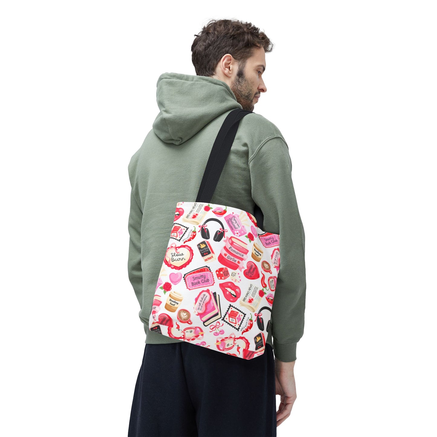 Slow Burn Romance Tote Bag | All Over Print