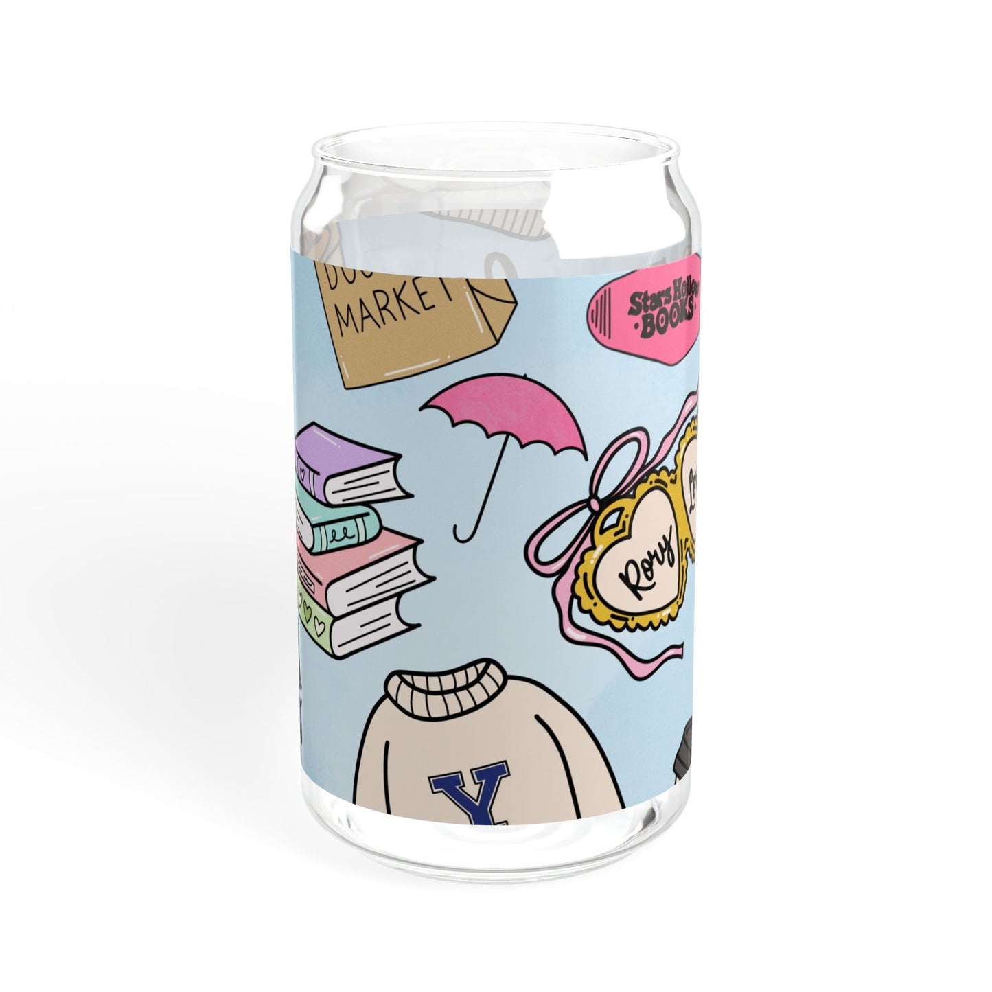 Where You Lead I Will Follow sipper glass | Gilmore Girls inspired 16oz